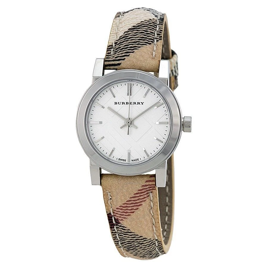 Burberry The City Haymarket Women's Silver Watch - BU9222