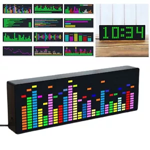 New Music Spectrum Indicator VU Meter VFD Audio Level Display Amplifier BoardxD - Picture 1 of 19
