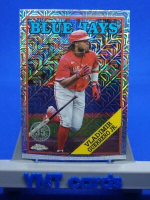2023 Topps Series 1 Vladimir Guerrero Jr Chrome Silver Pack Mojo T88C-9 - Image 1 of 2