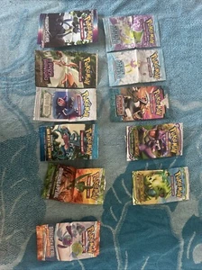 Pokémon Vintage Pack Art Empty Booster Pack Lot 11x DP, LM, Crystal Guardian - Picture 1 of 2