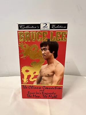Bruce Lee: The Chinese Connection & Bruce Lee's Biography The Man, The Myth VHS - Image 1 of 3