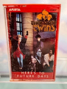 Vintage Cassette Tape 1985 Thompson Twins Here's To Future Days Arista UNTESTED - Picture 1 of 3