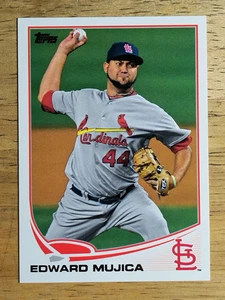 2013 Topps #96 Edward Mujica - Picture 1 of 2
