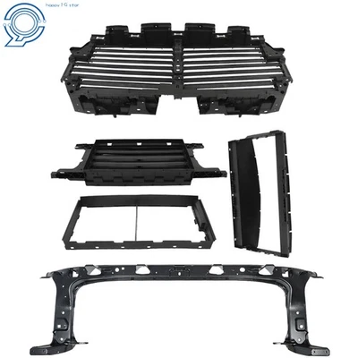 For Ford F-150 18-20 Front Radiator Support Panel Upper&Lower Grille Air Shutter Foto 1 de 4