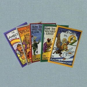 LAND OF OZ 💚 OOP Donald Abbott The Wonderful Wizard PREQUEL SET Books of Wonder - Picture 1 of 13