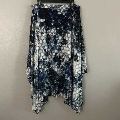 Fuzzi Punto Abstracto Encaje Malla En Capas Pañuelo Dobladillo Falda Midi L Caprichosa Hada Foto 1 de 4