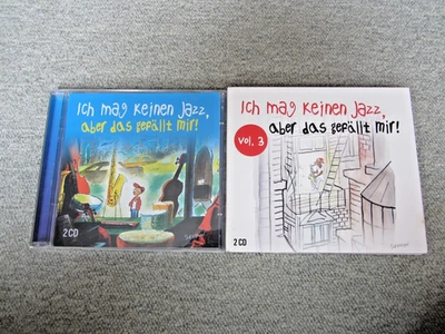 4CDs Ich Mag Keinen Jazz, Aber Das Gefällt Mir - Vol. 3 und Vol. 1 Sehr guter Zu - Bild 1 von 4
