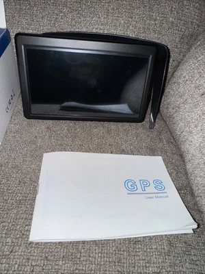 Gps Navigation for CarTruck Touch Screen Maps  7" Voice Dir Open Box Not Tested - Image 1 of 4