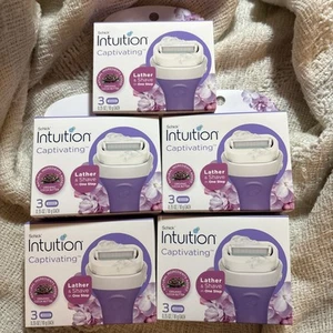 Schick Intuition Captivating Razor Blade Refill Kit - 3 Count - Lot Of 5 - Picture 1 of 7