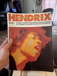 Jimi Hendrix Tablature Electric Ladyland TAB Book for Guitar Bass and Drums 1989 - Picture 1 of 10
