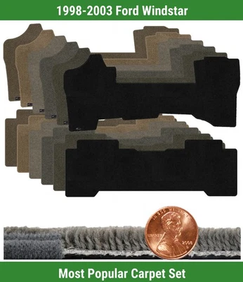Набор ковриков Lloyd Custom Ultimat для Ford Windstar 1998-2003 годов выпуска (2 штуки) #M4F - Изображение 1 из 4