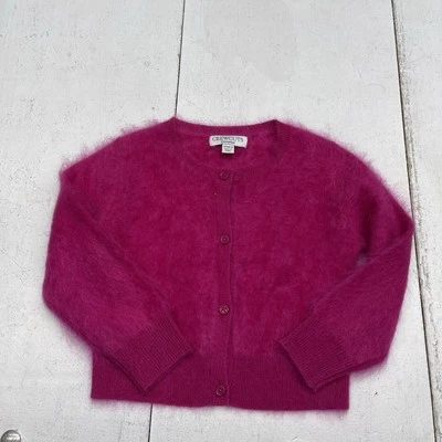 Cárdigan Crewcuts Berry Cepillado Cachemira Botón Frontal Jóvenes Niñas XXS 2-3 Muestra Foto 1 de 4