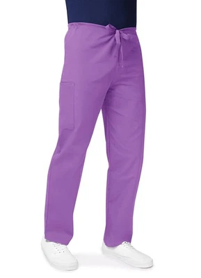 Adar Men Women Medical Nursing Uniform Multi Pocket Scrub Tapered Leg Pants - Image 1 of 4