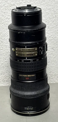 Nikon AF-S VR-Nikkor 70-200mm 1:2.8G Camera Lens PARTS OR REPAIR-DOES NOT FOCUS - Image 1 of 4