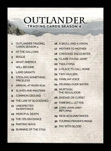 6-0-1-NS PWE . outlander 4 . cryptozoic 2020 canvas #72 - Picture 1 of 2