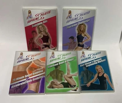 Ellen Croft's Supreme Pilates 5 DVDs - Image 1 of 4