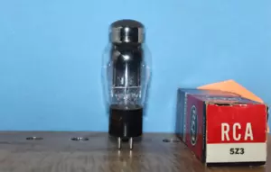 Tubi radio 5Z3 RCA MG codice NOS - Foto 1 di 3