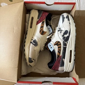 Nike Air Max 1 '87 Women's Sz 10 Sail/Black-Celestine Blue FD0827 133, Used - Picture 1 of 21