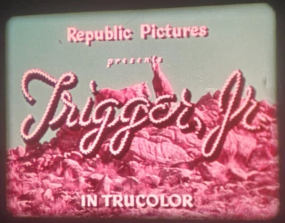 Trigger Jr (1950) Starring Roy Rogers 16mm Western Feature Film - Imagem 1 de 4