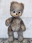 Poupée animal en peluche Schuco Parlo Jungbar jeune ours en peluche années 1960 en mohair antique