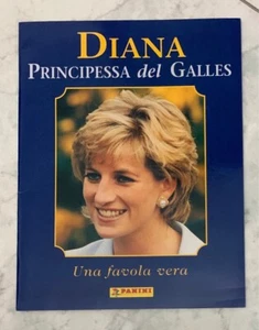 ALBUM PANINI DIANA PRINCIPESSA DEL GALLES, DEL 1997, COMPLETO - NUOVO - EDICOLA. - Foto 1 di 11