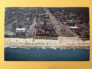 Luftaufnahme, Rehoboth Beach, Delaware DE Postkarte ~ Sommerhauptstadt der Nation - Bild 1 von 2
