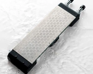 8 inch Diamond Sharpening Bench Stone Knife Sharpener Double Sided 400/1000 Grit - Picture 1 of 12