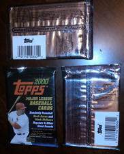 1 2000 Topps baseball - 11 card pack Hank Aaron & Mark McGwire Inserts