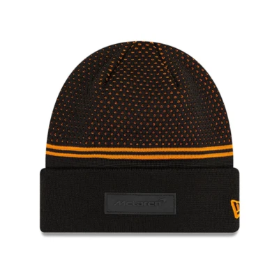 2024 McLaren F1™ Team Engineered Knit McAuto Beanie - Black - Image 1 of 2