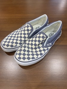 blue vans with checkered rim