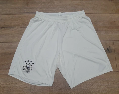 Germany 2016/2017 ADIDAS Home Football Shorts Men's Size S White Pants AA0119 Cover