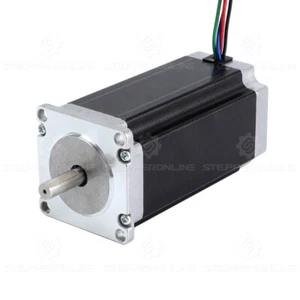 Nema 23 Stepper Motor 3Nm(425oz.in) with 8mm D-cut Shaft 4.2A 113mm CNC Router - Picture 1 of 6