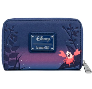 ✤ New LOUNGEFLY DISNEY Wallet LITTLE MERMAID Ariel Prince Sebastian Crab Boat - Picture 1 of 6