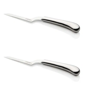 2PK Stanley Rogers Silver Pistol Grip Soft Cheese Cutting Knife Stainless Steel - Picture 1 of 5
