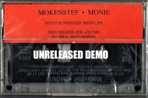MOKENSTEF & MONIE - THE UNRELEASED TIGER RECORDS DEMO 7TRX RARE INDIE R&B 1998 - Picture 1 of 2