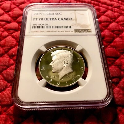 2019s  KENNEDY HALF DOLLAR NGC PR70. Ultra Cameo. - Image 1 of 2