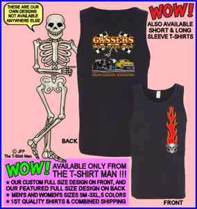 Studebaker Coupe Hot Rod Gasser King of the Street & Strip Drag Racing Tank Top - Picture 1 of 24
