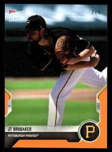 JT Brubaker 2021 Topps Now Road to Opening Day Pirates #OD-357 Orange /5 - Picture 1 of 2
