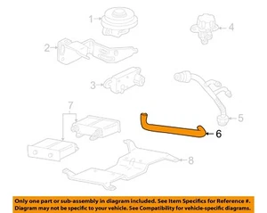 FORD OEM Emission-Hose 1L3Z9P761BA - Picture 1 of 2
