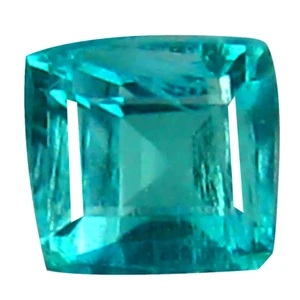 0.08 ct AAA+ VVS Princess (3 x 2 mm) Greenish Blue Grandidierite Loose Gemstone - Picture 1 of 1