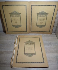 Vintage Schirmer's Library Of Musical Classics Sheet Music 3 Vol. 177 434 1071 - Picture 1 of 11