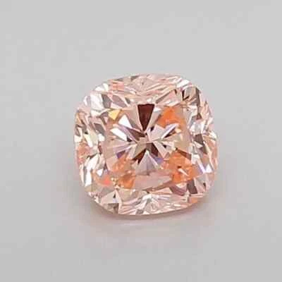 Cushion 2.01 Ct Fancy Vivid Pink VS2 IGI Certified Lab Grown CVD Diamond - Image 1 of 4
