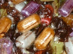 Chocolate Limes Chocolate Fruits Wrapped Boiled Sweets - Picture 1 of 4