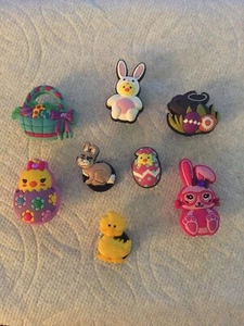 EASTER JIBBITZ EASTER SHOE CHARM EASTER EGG EASTER BASKET SHOE CHARMS FITS CROCS - Picture 1 of 9