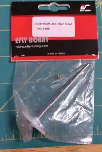 EFLY Hobby RC Outershaft and Main Gear for mDX186 NEW EF3007 Radio Control Part - Picture 1 of 2