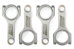 Manley H-Tuff H Beam 130.5mm Con Rod Set for Subaru Impreza WRX/STI 02-21 EJ - Picture 1 of 5