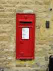 Photo 6x4 Edward VII wall-mounted postbox, The Old Post Office, Bridge En c2012