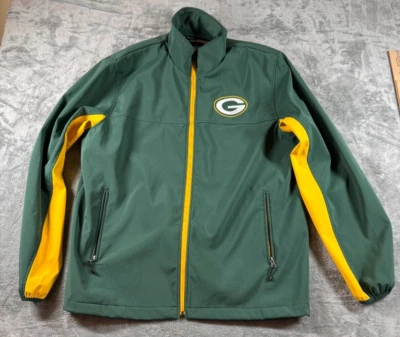 Jaqueta masculina G-III NFL Green Bay Packers GG zíper completo - Imagem 1 de 4