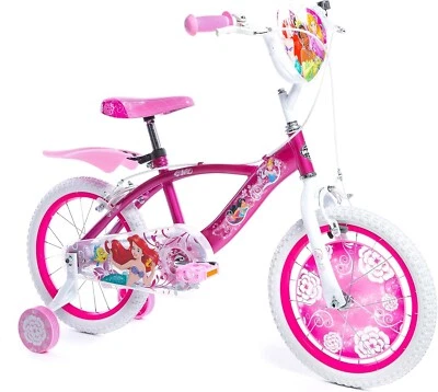 Fahrrad Disney princess 16 Zoll Fahrrad für Mädchen Prinzessinnen 4 5 6 Jahre - Bild 1 von 4