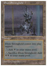 Magic the Gathering MTG Ebon Stronghold (416) Fifth Edition   LP